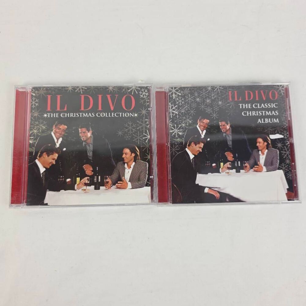 Lot of 2 Il Divo Christmas CDs Collection Classic Album